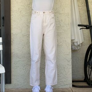 HIGH-RISE WIDE LEG PANTS
